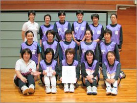 市民体育祭第41回松江市バレーボール大会表彰チーム写真３