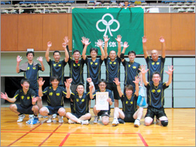 市民体育祭第41回松江市バレーボール大会表彰チーム写真６