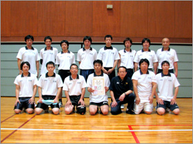 市民体育祭第41回松江市バレーボール大会表彰チーム写真８