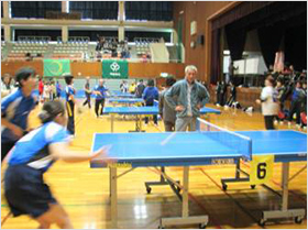 第41回 市民体育祭松江市卓球大会 大会写真４
