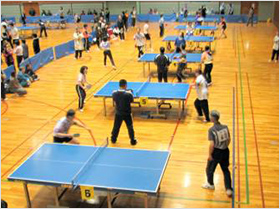 第41回 市民体育祭松江市卓球大会 大会写真７