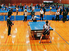 第41回 市民体育祭松江市卓球大会 大会写真１