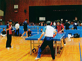 第41回 市民体育祭松江市卓球大会 大会写真２