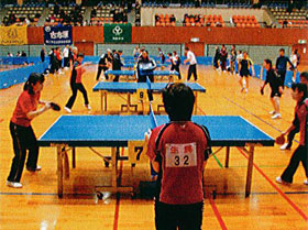 第41回 市民体育祭松江市卓球大会 大会写真４
